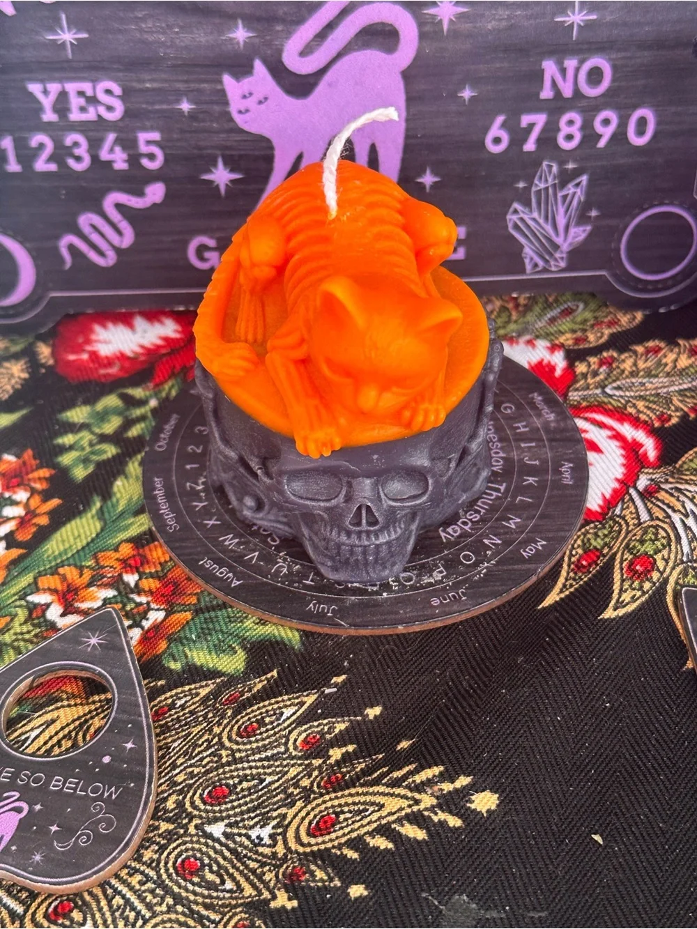 Hand Crafted watchful skeletal